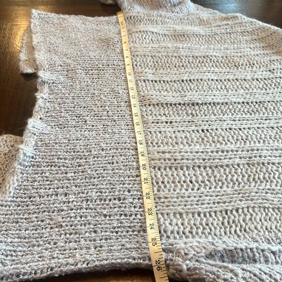 Wild Fable | Baby Blue Open Knit Oversized Cardigan | Size Large - Picture 7 of 8